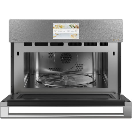 Café™ 27" Smart Five in One Oven with 120V Advantium® Technology in Platinum Glass