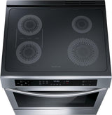30" Front Control Induction Range with Convection Bake
