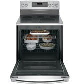 GE Profile™ 30" Smart Free-Standing Electric Convection Range