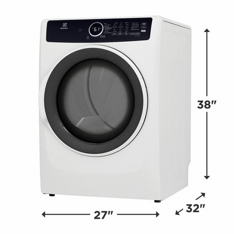 Front Load Perfect Steam™ Electric Dryer with Instant Refresh - 8.0 Cu. Ft.