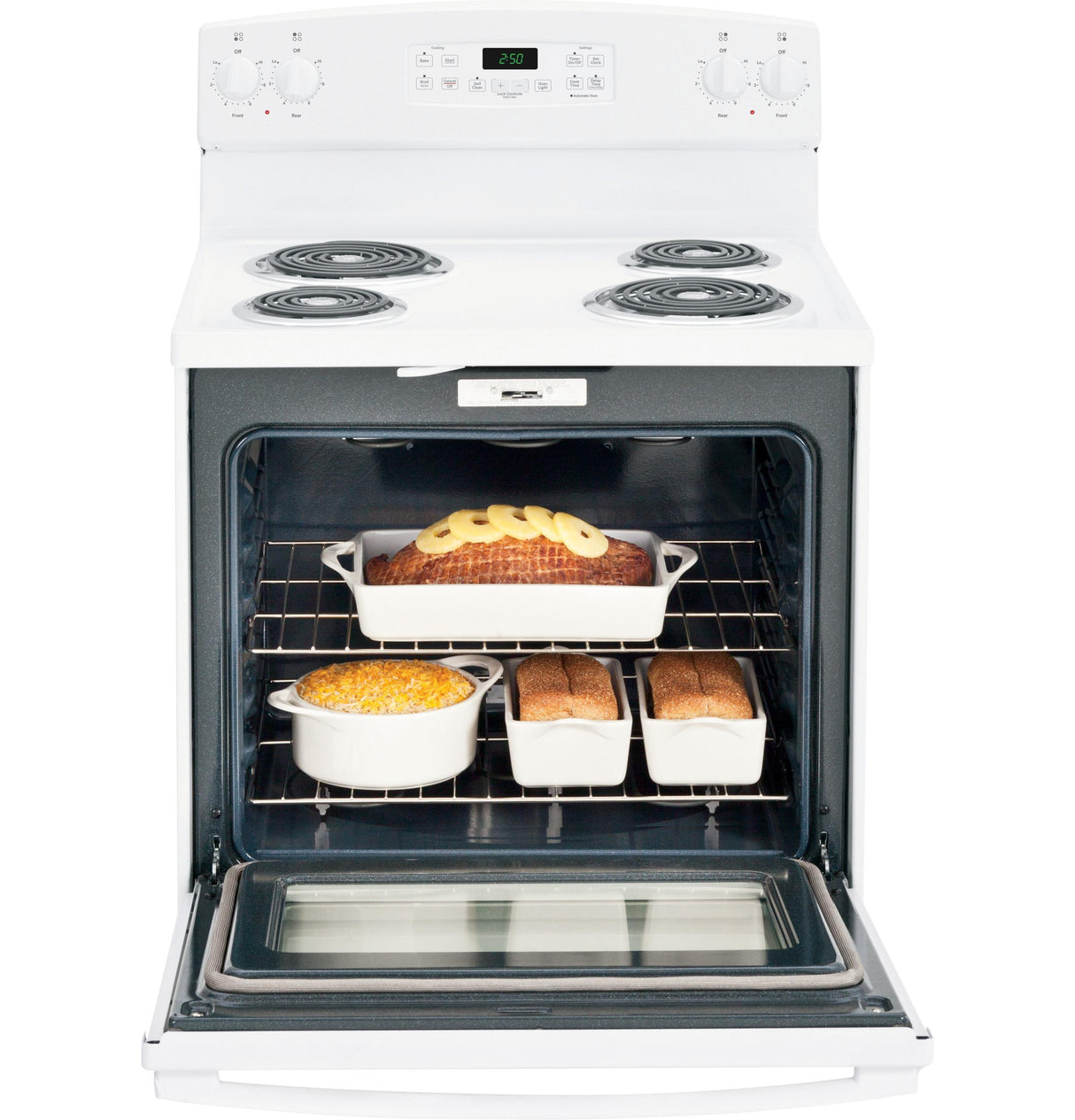GE® 30" Free-Standing Electric Range