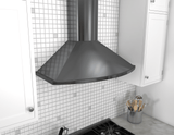 Savona, Wall, 30", Blk SS, 685CFM, ACT, LED