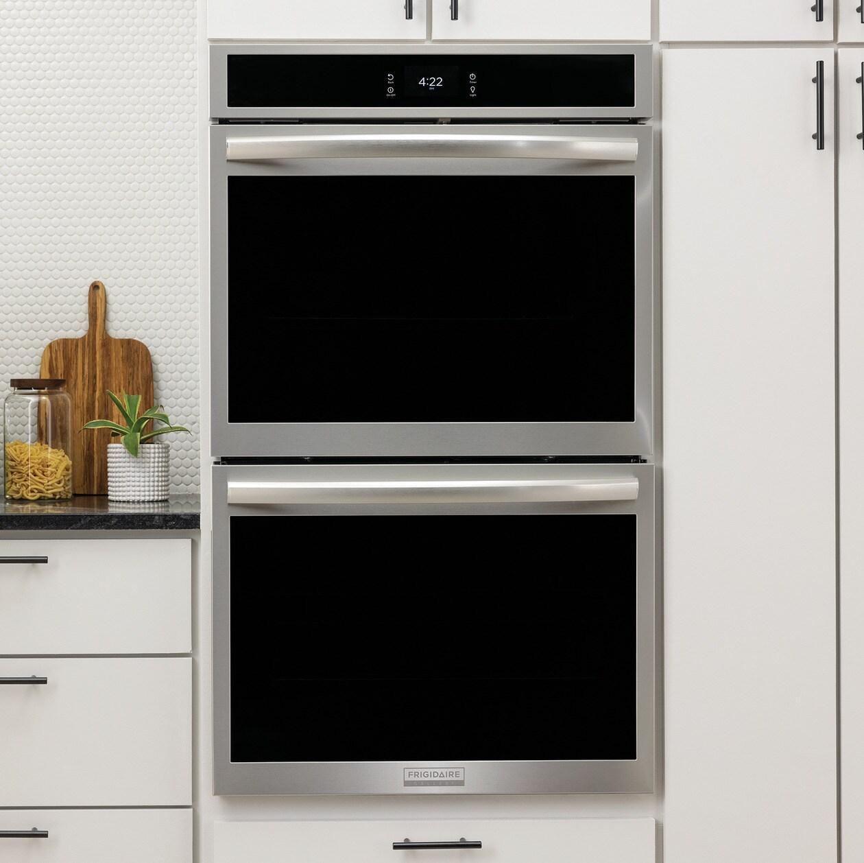 30" Double Electric Wall Oven with Total Convection
