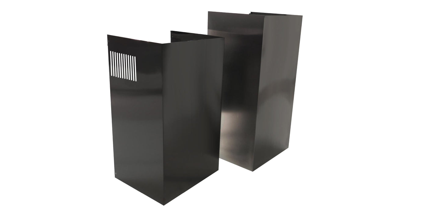 Duct Cover Extension For 10' Ceiling Fits XOB Black