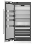 36-inch Integrated Column Freezer