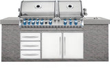 Built-In Prestige PRO 825 RBI Stainless Steel with Infrared Rear and Bottom Burners