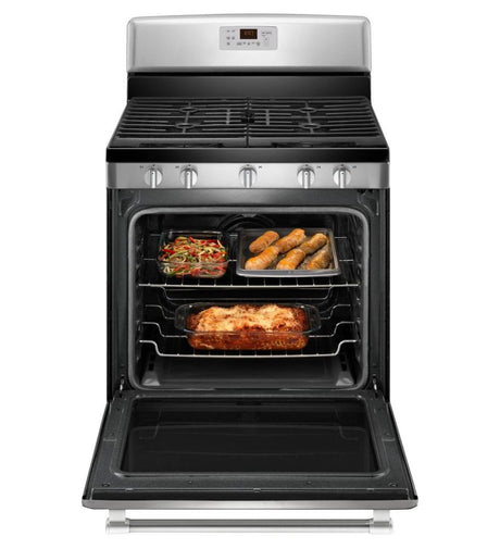 30-inch Wide Gas Range with Convection and Power Burner - 5.8 cu. ft.