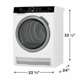 24" Compact Front Load Dryer - Ventless, Energy Star Certified, 4.0 Cu. Ft.