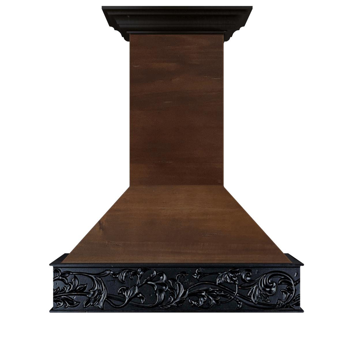 ZLINE 36" Wooden Wall Mount Range Hood in Antigua and Walnut (9373AR-36)