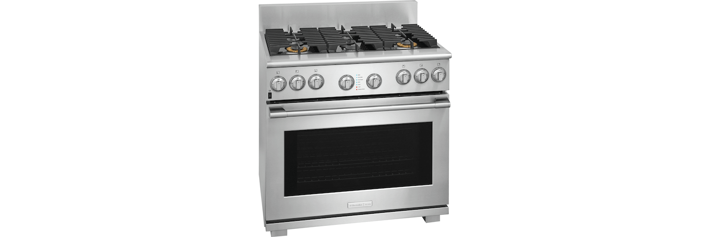 36'' Dual-Fuel Freestanding Range