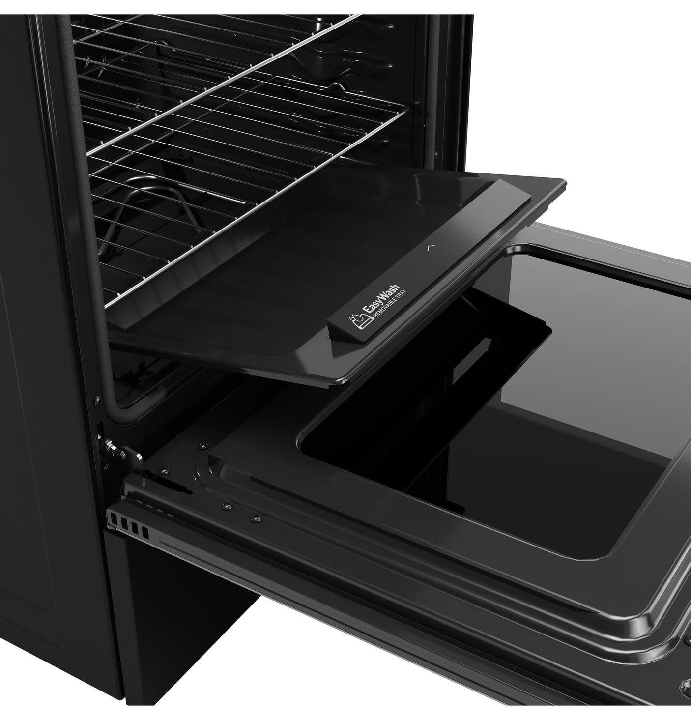 GE® ENERGY STAR® 30" Free-Standing Electric Convection Range with No Preheat Air Fry and EasyWash™ Oven Tray