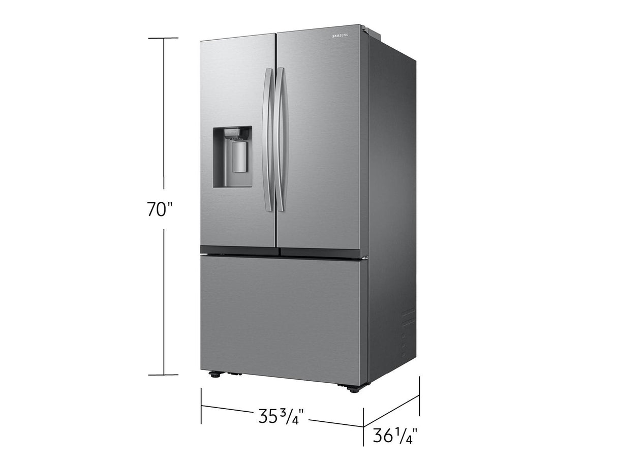 Bespoke AI 3-Door French Door Mega Capacity  External Water & Ice Dispenser  31 cu.ft.