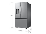 Bespoke AI 3-Door French Door Mega Capacity  External Water & Ice Dispenser  31 cu.ft.