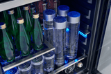 Presrv Beverage Cooler, 24in Under Cabinet, SS+Glass, Reverse Door, 1 Zone