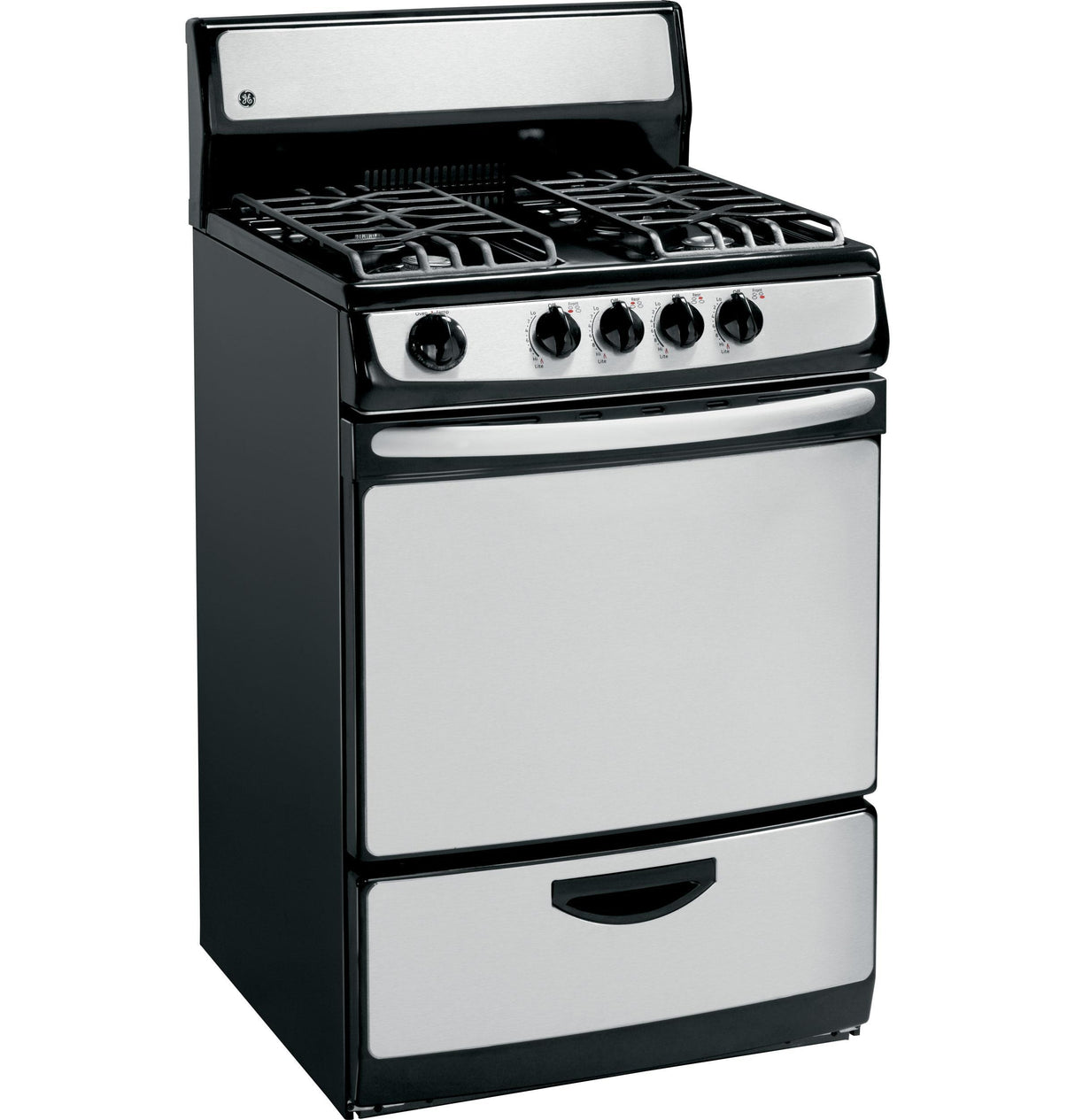 GE® 24" Standard Clean Free-Standing Gas Range
