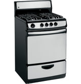 GE® 24" Standard Clean Free-Standing Gas Range