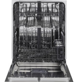 GE® Stainless Steel Interior Dishwasher with Front Controls