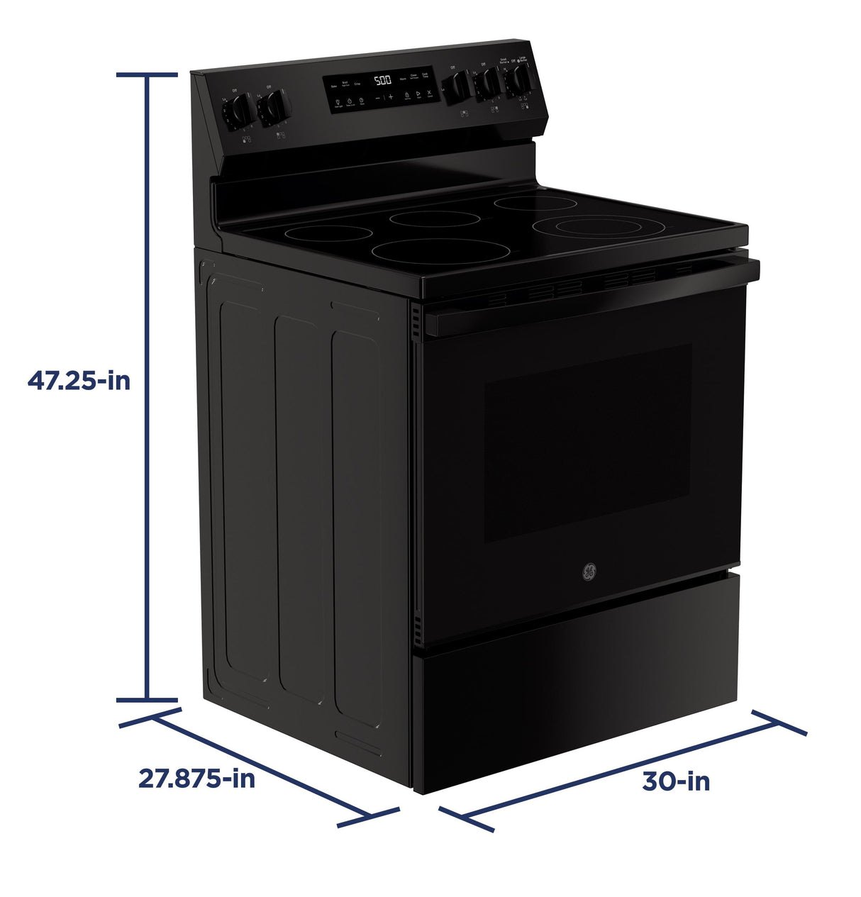 GE® ENERGY STAR® 30" Free-Standing Electric Range with Crisp Mode