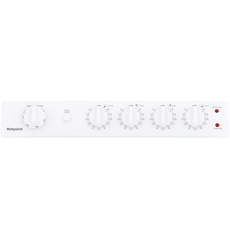 Hotpoint® ENERGY STAR® 24" Electric Free-Standing Front-Control Range