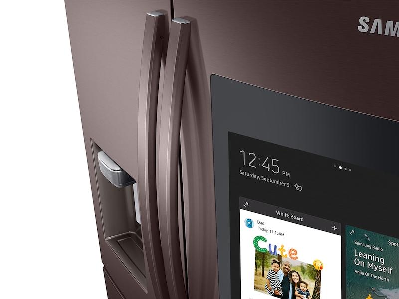 28 cu. ft. 4-Door French Door Refrigerator with Touch Screen Family Hub™ in Tuscan Stainless Steel