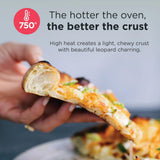 30" Rear Control Electric Range with Stone-Baked Pizza