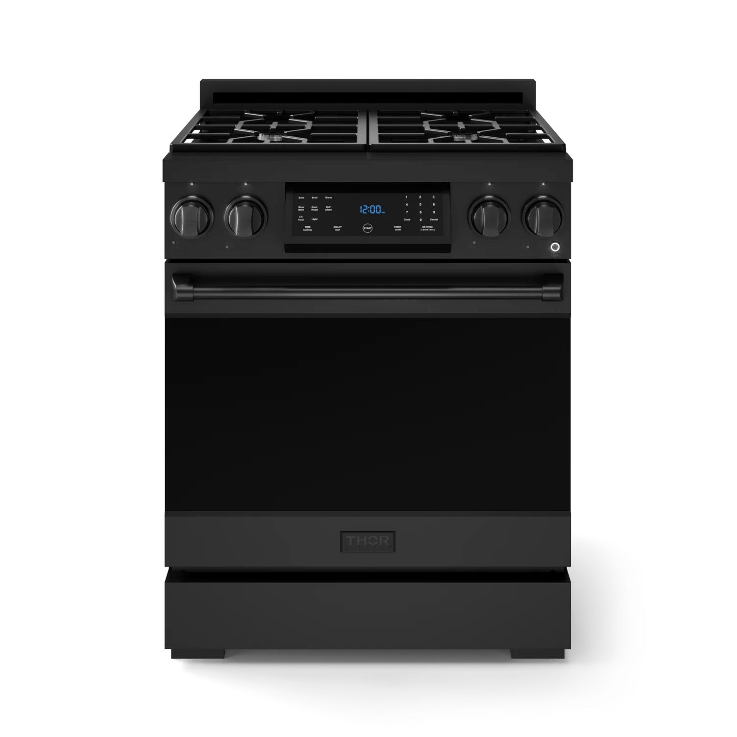 30 Inch Professional Lp Range With Tilt Panel Touch Control In Matte Black  Gordon Ramsay Series