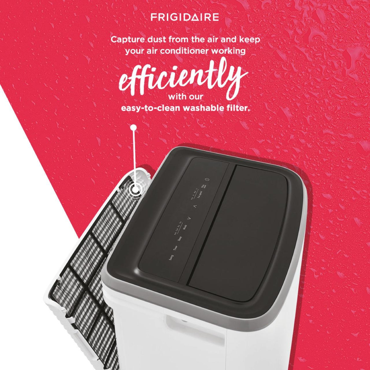 Frigidaire 10,000 BTU Portable Room Air Conditioner with Dehumidifier Mode