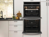 30" Double Electric Wall Oven with Stone-Baked Pizza