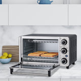 Danby 0.4 cu. ft./12L 4 Slice Countertop Toaster Oven in Stainless Steel