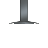 Ravenna, Island, 42", Blk SS, 600 CFM
