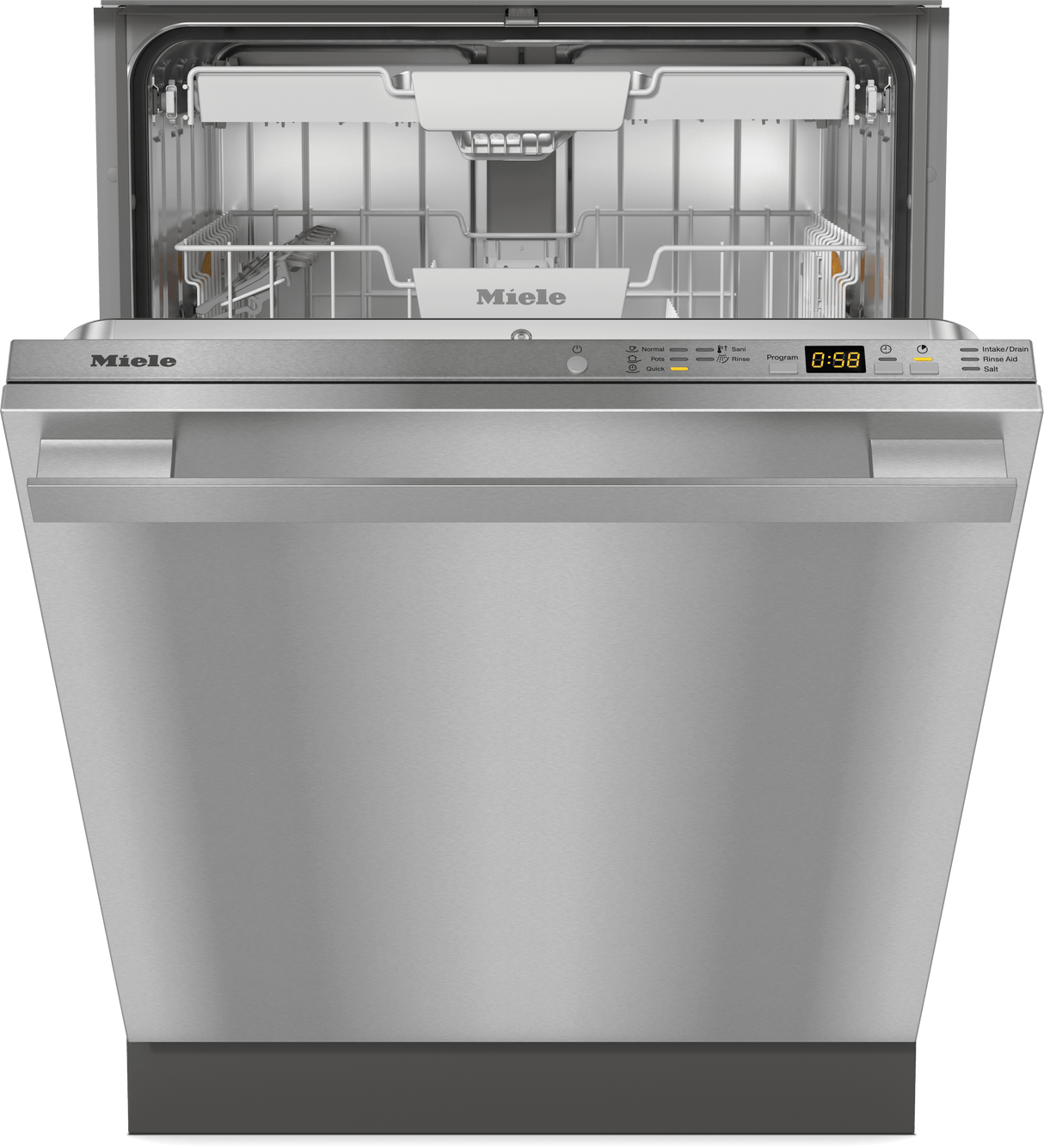G 5056 SCVi SF Stainless Steel. - Fully-integrated, full-size dishwasher in tried-and-tested Miele quality at an affordable entry-level price.