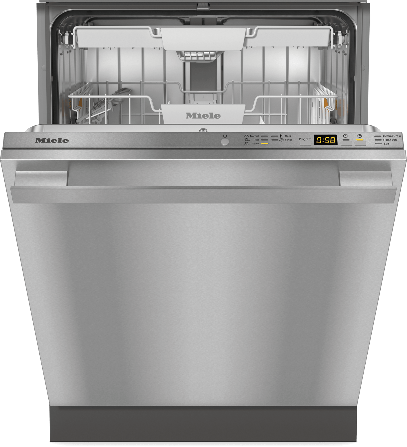 G 5056 SCVi SF Stainless Steel. - Fully-integrated, full-size dishwasher in tried-and-tested Miele quality at an affordable entry-level price.