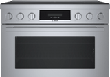 800 Series Induction freestanding range 36" Stainless Steel