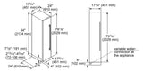 Benchmark™ Built-in Freezer 18'' Flat Hinge