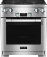 HR 1724-3 G DF Clean Touch Steel - 30" Range Dual Fuel model with DirectSelect controls