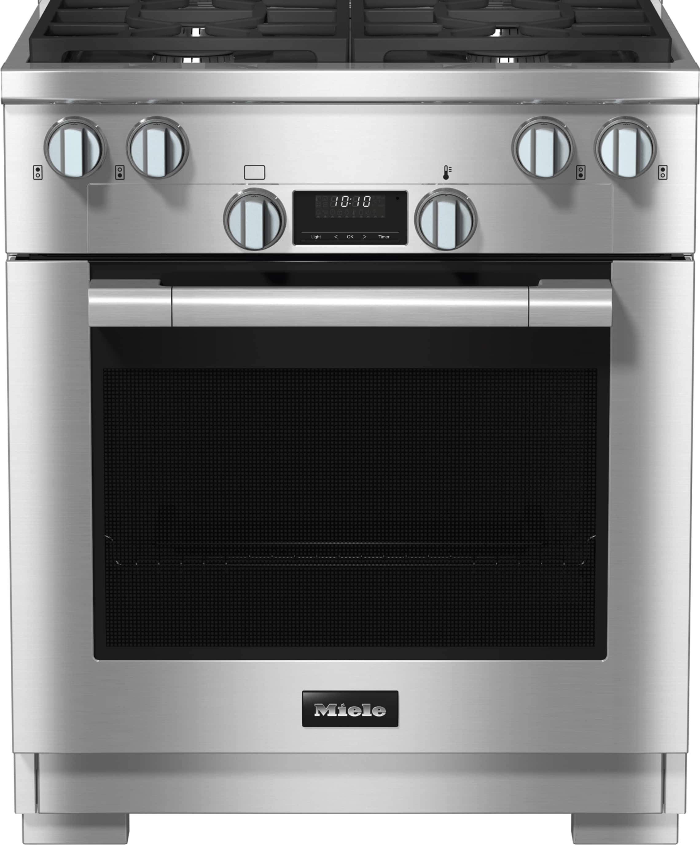 HR 1724-3 LP DF Clean Touch Steel - 30" Range Dual Fuel model with DirectSelect controls
