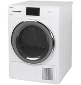 Haier ENERGY STAR® 4.1 cu.ft. Capacity Smart 24" Ventless Condenser Frontload Electric Dryer with Stainless Steel Basket