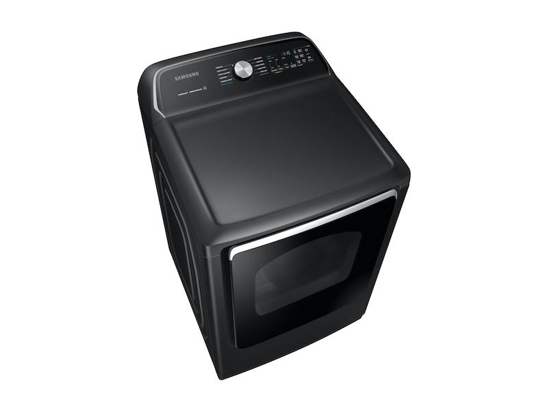 7.4 cu. ft. Electric Dryer with Steam Sanitize+ in Black Stainless Steel