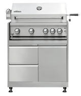 Thor Kitchen Outdoor Kitchen Gas BBQ Grill - Model Mk04ss304