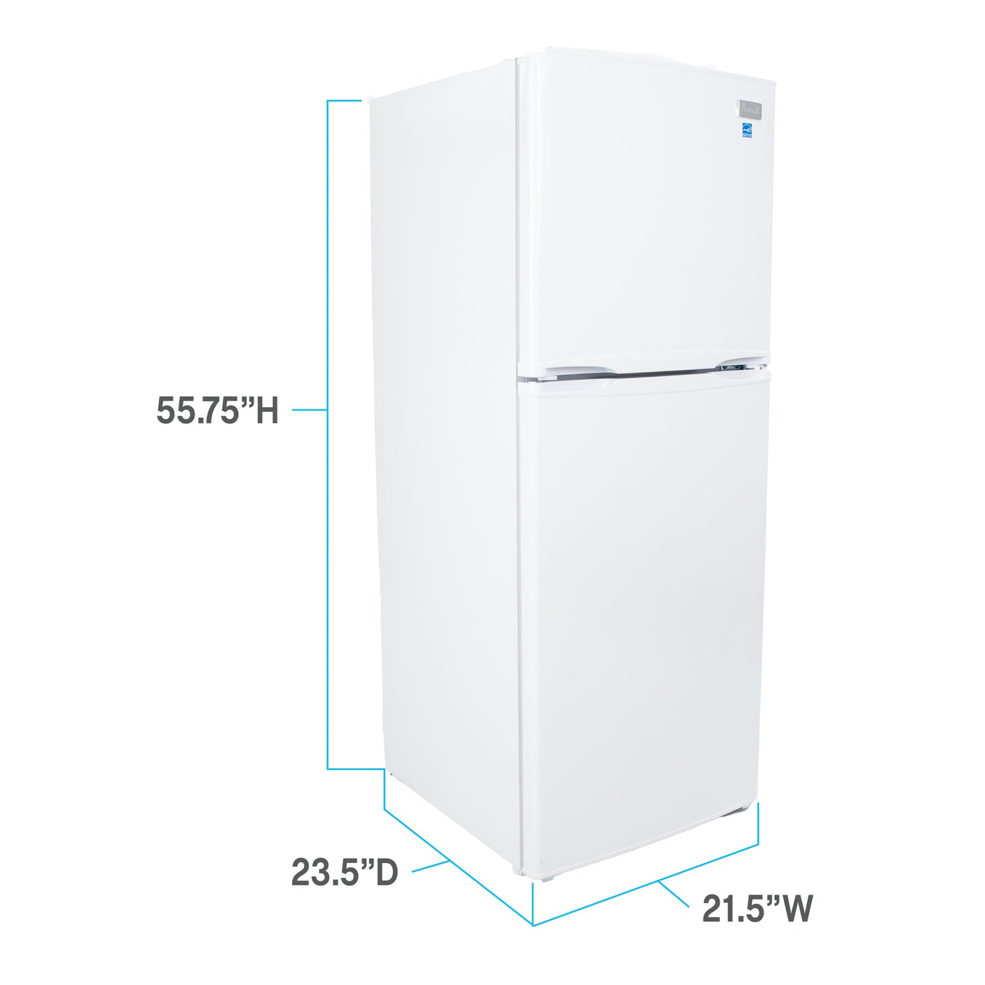 Avanti 7.0 Cu. Ft. Apartment Size Refrigerator - Stainless Steel
