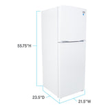 Avanti 7.0 Cu. Ft. Apartment Size Refrigerator - Stainless Steel