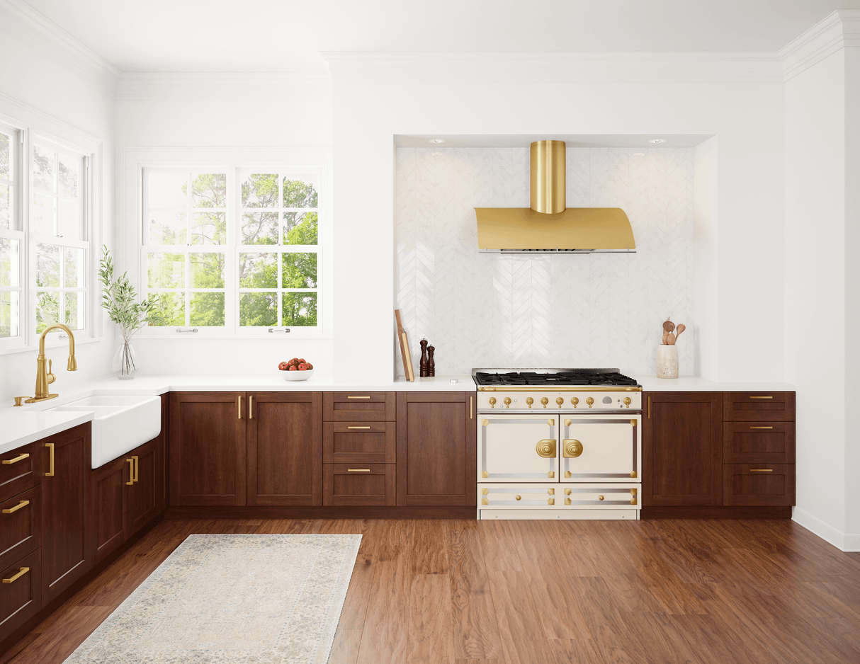 Okeanito, 48in, Brushed Gold, LED, BODY ONLY