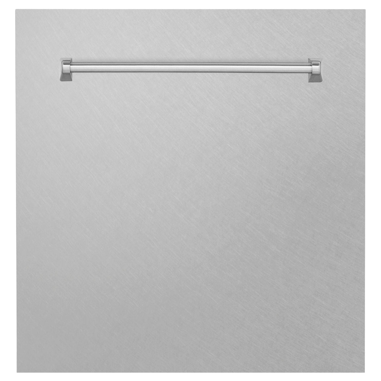 ZLINE 24" Monument Dishwasher Panel with Traditional Handle and Color Options (DPMT-24) [Color: DuraSnow Stainless Steel]