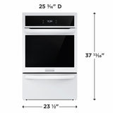 24" Single Gas Wall Oven with Air Fry