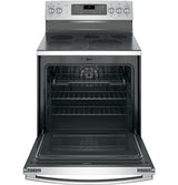 GE Profile™ 30" Smart Free-Standing Electric Convection Range