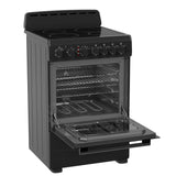 Avanti 24-Inch Freestanding Electric Range with Ceramic Glass Cooktop, in Black (CERU240P1B)