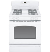 GE® 30" Free-Standing Gas Range with Steam Clean