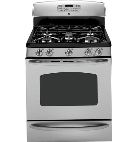 GE® 30" Free-Standing Gas Range with Warming Drawer