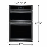 27" Electric Wall Oven and Microwave Combination