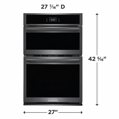 27" Electric Wall Oven and Microwave Combination